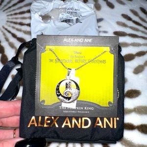 Alex and Ani Nightmare Before Christmas necklace NWT